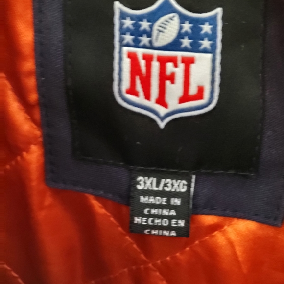 ORIGINAL 1997-1998 DENVER BRONCOS NFL SUPER BOWL CHAMPIONS JACKET - Picture 5 of 6